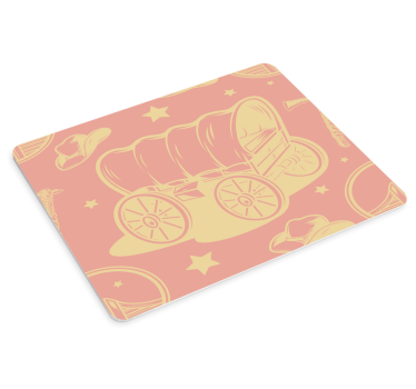 Mouse pad original patrón de carro vintage - TenVinilo