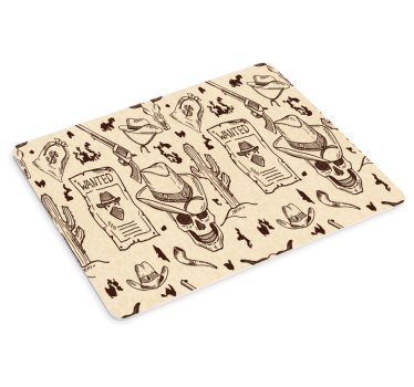 Mouse pad original póster de se busca vintage - TenVinilo
