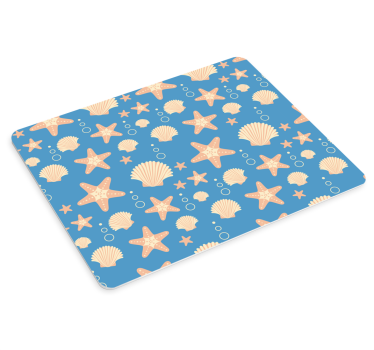 Mouse pad textura vida marina - TenVinilo