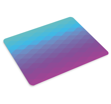 Mouse pad textura ondas de gradiente geométrico - TenVinilo