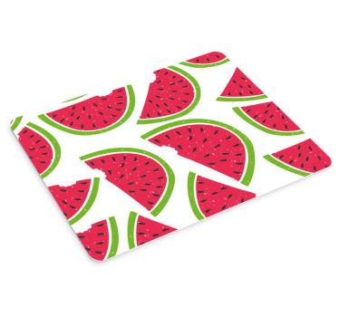 Mouse pad textura rodaja de sandía refrescante - TenVinilo