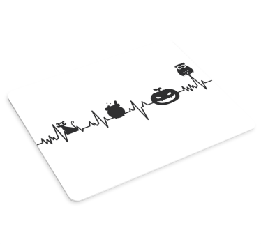 Mouse pad original figuras de animales latentes - TenVinilo