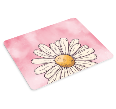 Mouse pad original margarita alegre floral - TenVinilo