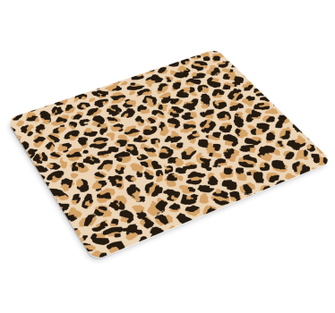 Mouse pad textura piel de leopardo - TenVinilo