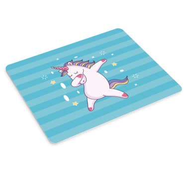 Alfombrillas de raton originales Dabbing unicornio - TenVinilo