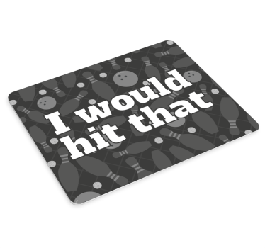Mouse pad frases cita de bolos - TenVinilo