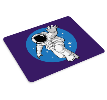 Alfombrillas de raton originales Ilustración de astronauta - TenVinilo