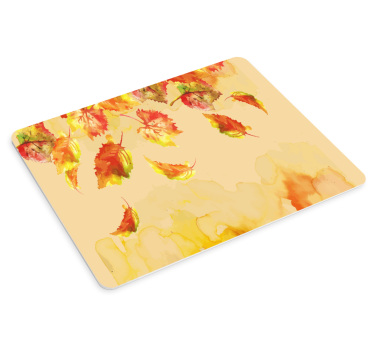 Mouse pad textura hojas de otoño caídas - TenVinilo
