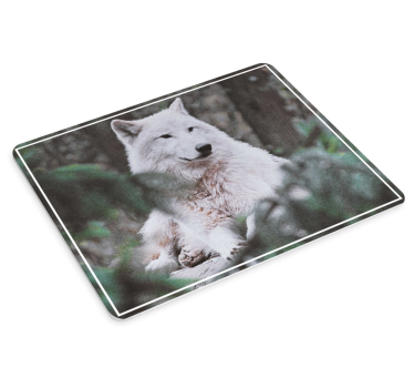 Mouse pad original lobo Ártico serenidad - TenVinilo