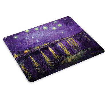 Mouse pad original reflejo de la noche estrellada - TenVinilo
