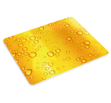 Mouse pad textura agua de perlas refrescante - TenVinilo