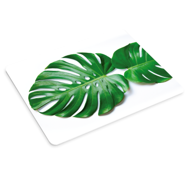 Mouse pad original elegancia hoja monstera - TenVinilo