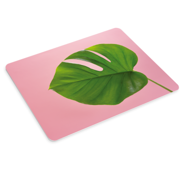 Mouse pad original hoja de monstera - TenVinilo