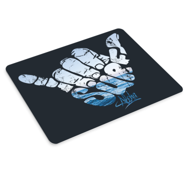 Mouse pad original gesto de shaka - TenVinilo
