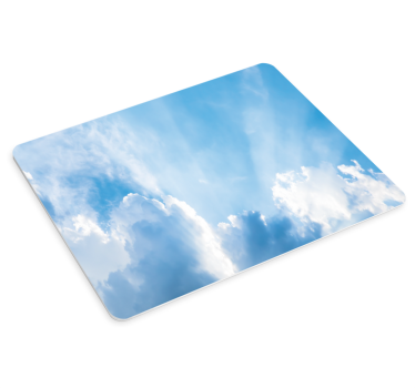 Mouse pad textura cielo y nubes - TenVinilo