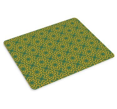 Mouse pad textura concepto floral geométrico - TenVinilo