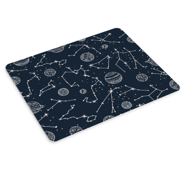 Mouse pad textura patrones celestiales - TenVinilo