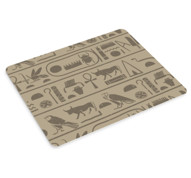 Mouse pad textura colección de símbolos antiguos - TenVinilo