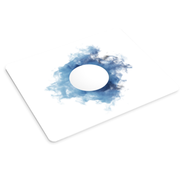 Mouse pad original humo azul enrollado - TenVinilo