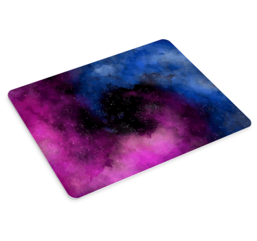 Mouse pad textura salpicadura espacial cósmica - TenVinilo