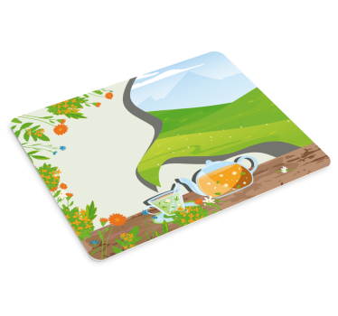 Mouse pad original té herbal refrescante - TenVinilo
