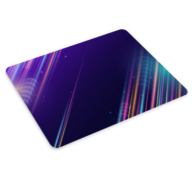 Mouse pad textura líneas abstractas coloridas - TenVinilo
