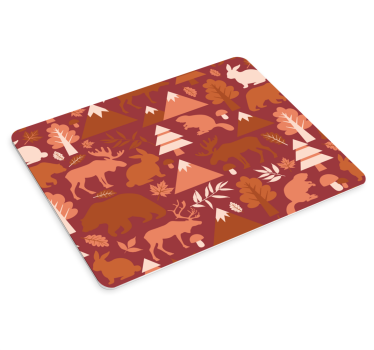 Mouse pad textura elementos inspirados en la naturaleza - TenVinilo
