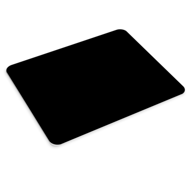 Mouse pad textura superficie negra minimalista - TenVinilo