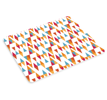 Mouse pad textura configuraciones geométricas vibrantes - TenVinilo