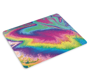 Mouse pad textura patrón de remolinos coloridos - TenVinilo