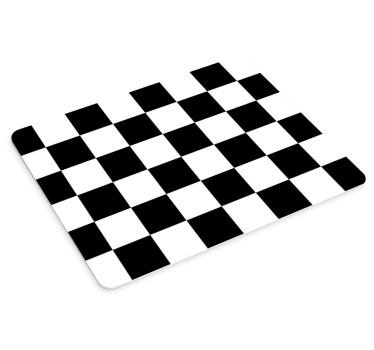 Mouse pad textura estilo tablero de ajedrez - TenVinilo