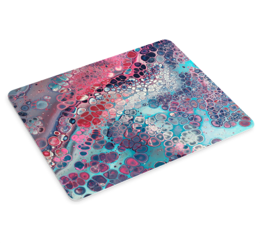 Mouse pad textura fluido colorido - TenVinilo
