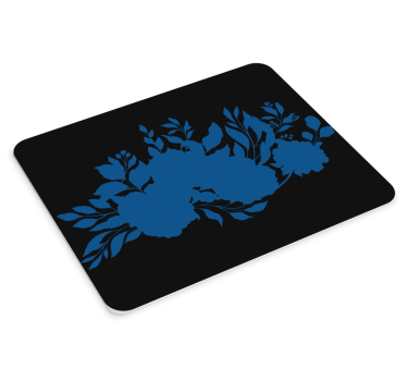 Mouse pad original elemento de hoja botánica - TenVinilo