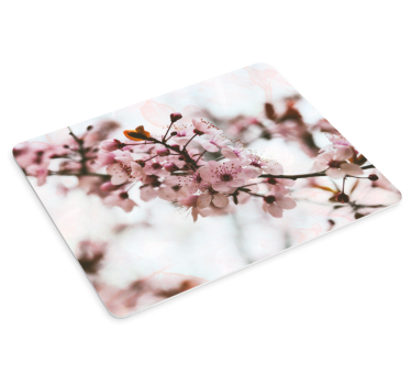 Mouse pad original rama de flor delicada - TenVinilo