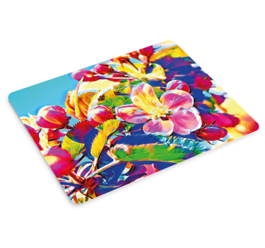 Mouse pad original estallido floral de color - TenVinilo