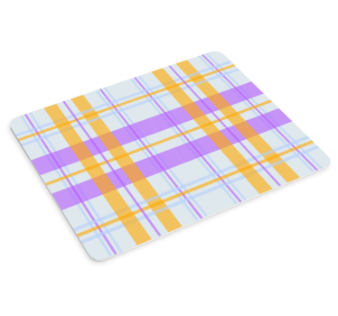 Mouse pad textura geometría de cuadros vibrantes - TenVinilo
