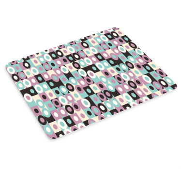 Mouse pad textura patrones geométricos coloridos - TenVinilo
