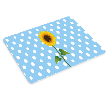 Mouse pad original concepto girasol vibrante - TenVinilo