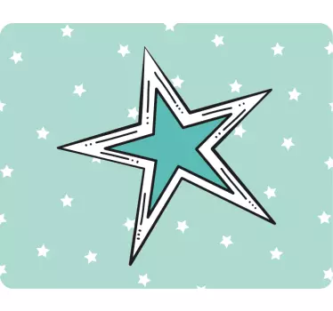 Mouse pad textura fondo de estrellas - TenVinilo