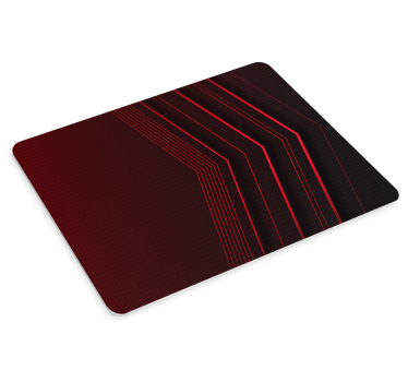 Mouse pad textura líneas rojas afiladas - TenVinilo