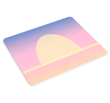 Mouse pad textura gradiente de atardecer sereno - TenVinilo