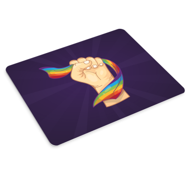 Mouse pad original cinta de puño agarrando - TenVinilo