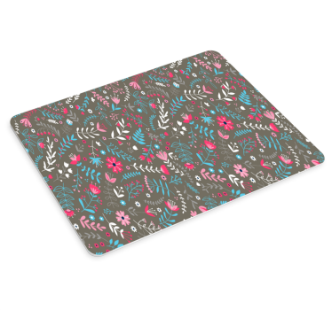 Mouse pad textura motivo floral natural - TenVinilo