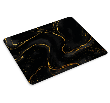 Mouse pad textura remolino negro elegante - TenVinilo