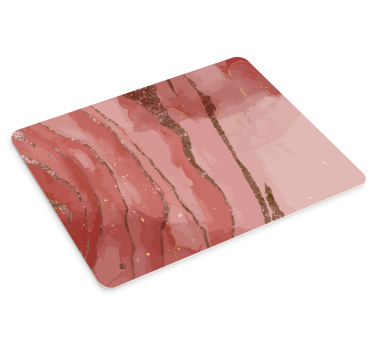 Mouse pad textura corrientes de mármol elegantes - TenVinilo