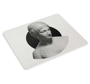 Mouse pad original acabado de escultura clásica - TenVinilo