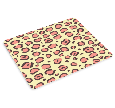 Mouse pad textura estilo leopardo - TenVinilo