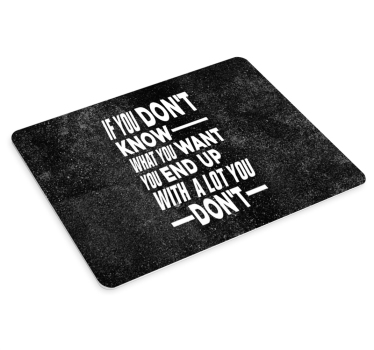 Mouse pad frases consejos inspiradores de vida - TenVinilo