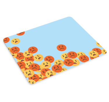 Mouse pad original expresiones de emoticonos - TenVinilo