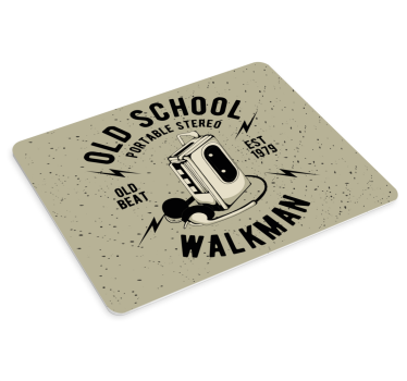 Mouse pad original walkman estéreo vintage - TenVinilo